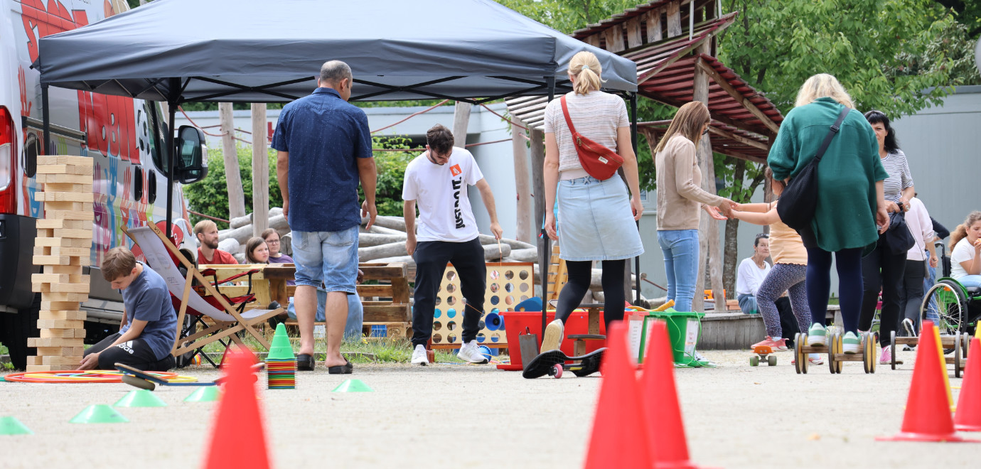 Schulfest an der Rudolf-Leski-Schule in Tübingen